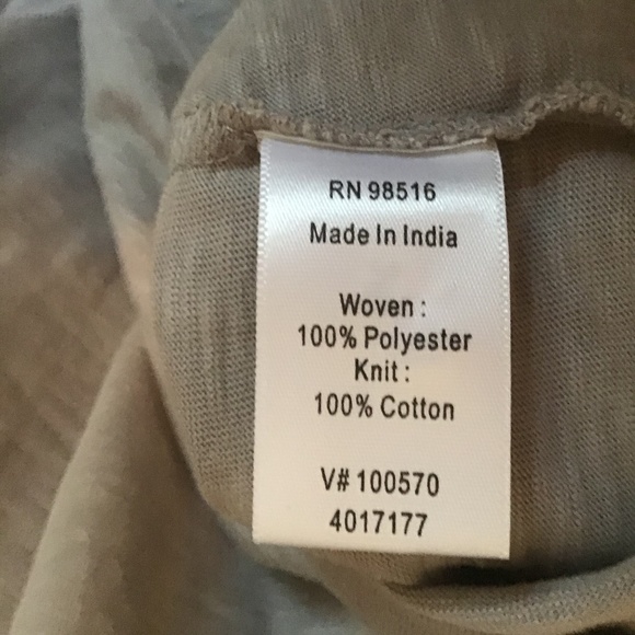 Coldwater Creek gray sequins top - Picture 5 of 5